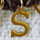 Leather Charm Necklace (brown)